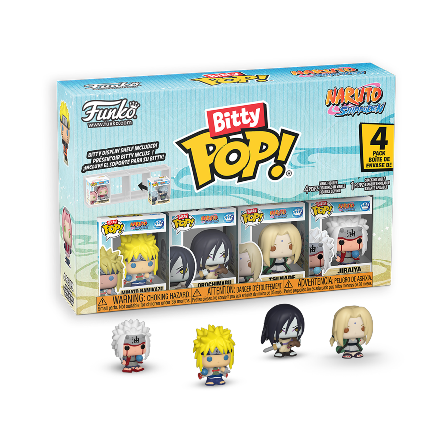 Naruto - Team 2 Bitty Pop! 4-Pack
