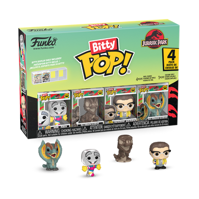 Jurassic Park - Mr DNA Bitty Pop! 4-Pack