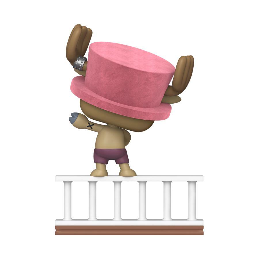 One Piece – Tony Tony Chopper US Exclusive Build-A-Scene Flocked Pop Vinyl