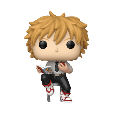 Chainsaw Man – Denji Reading Pop! Vinyl