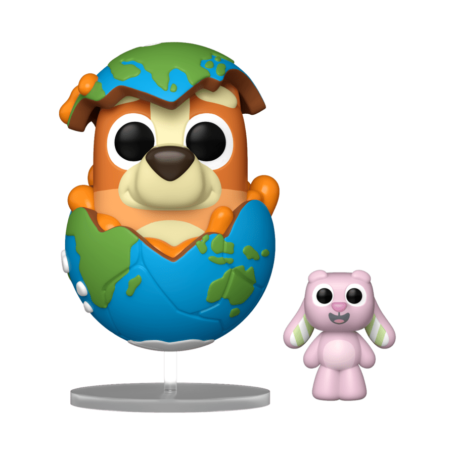 Bluey – Sleepytime Bingo with Floppy Bunny US Exclusive Pop!...