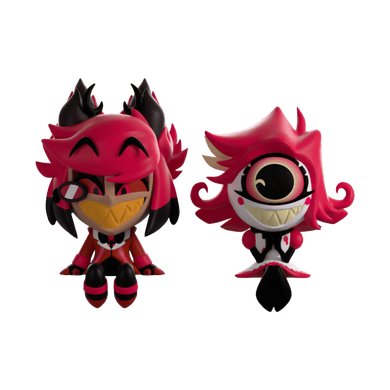 Hazbin Hotel – Alastor & Niffty Monitor Buddiez 2.5″ Vinyl Figure