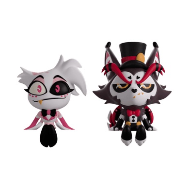 Hazbin Hotel – Angel Dust & Husk Monitor Buddiez 2.5″ Vinyl...