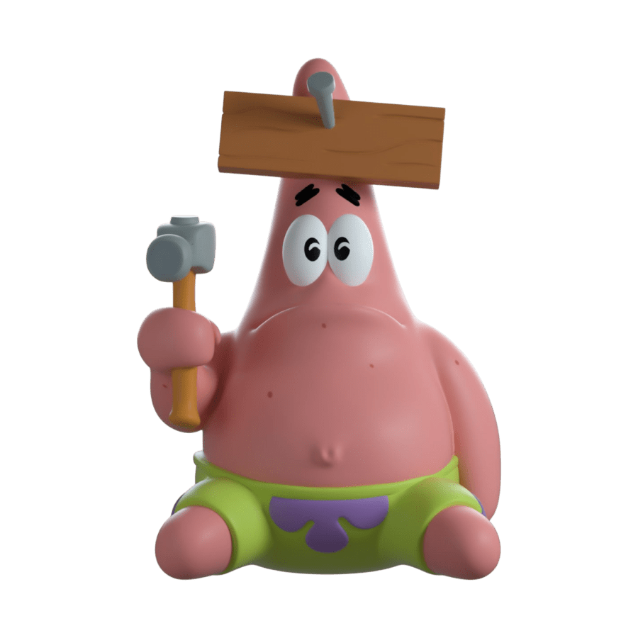 SpongeBob SquarePants – Nail in Head Patrick 4″ Vinyl Figure