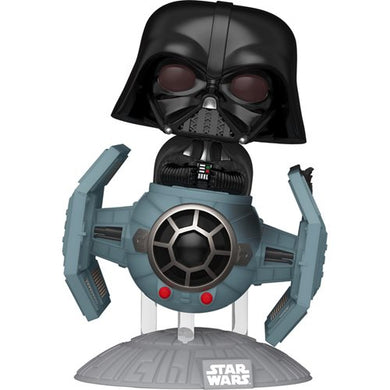 Star Wars Dark Side Darth Vader with TIE Fighter Advanced x1 Starfighter Deluxe Funko Pop! Ride