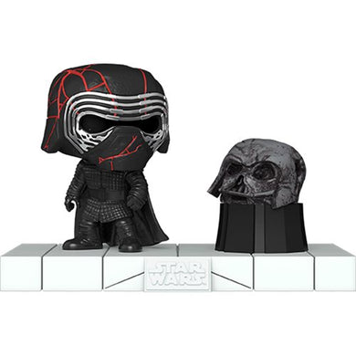 Star Wars Dark Side Kylo Ren with Darth Vader's Helmet Deluxe Funko Pop! Vinyl
