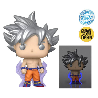 Dragon Ball: Goku (Ultra Instinct) US Exclusive Glow Pop Vinyl