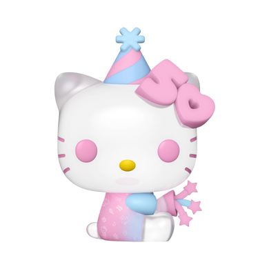 Hello Kitty 50th - Hello Kitty w/Party Hat Pop! RS