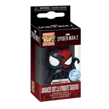 Spiderman 2 (VG'23) - Advanced Suit 2.0 (Symbiote Takeover) Pop! Keychain RS