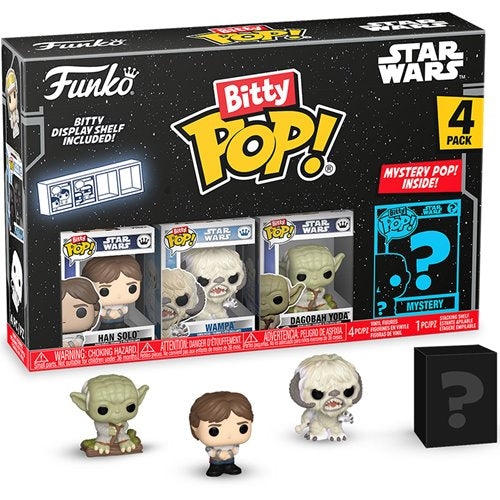 Star Wars Han Solo Series 2 Funko Bitty Pop! Mini-Figure 4-Pack