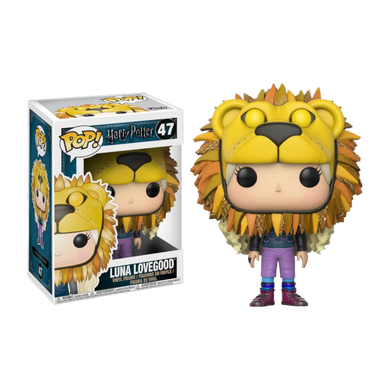 Harry Potter - Luna Lovegood with Lion Head Pop! Vinyl