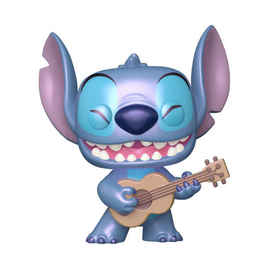 Lilo & Stitch - Stitch with Ukelele US Exclusive Pearlescent Pop! Vinyl [RS]