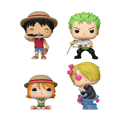 One Piece - Refresh US Exclusive Pop! Vinyl 4-Pack [RS]