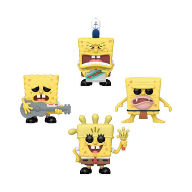 Spongebob Squarepants - Spongebob Exclusive Pop! 4-Pack [RS]