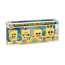 Spongebob Squarepants - Spongebob Exclusive Pop! 4-Pack [RS]