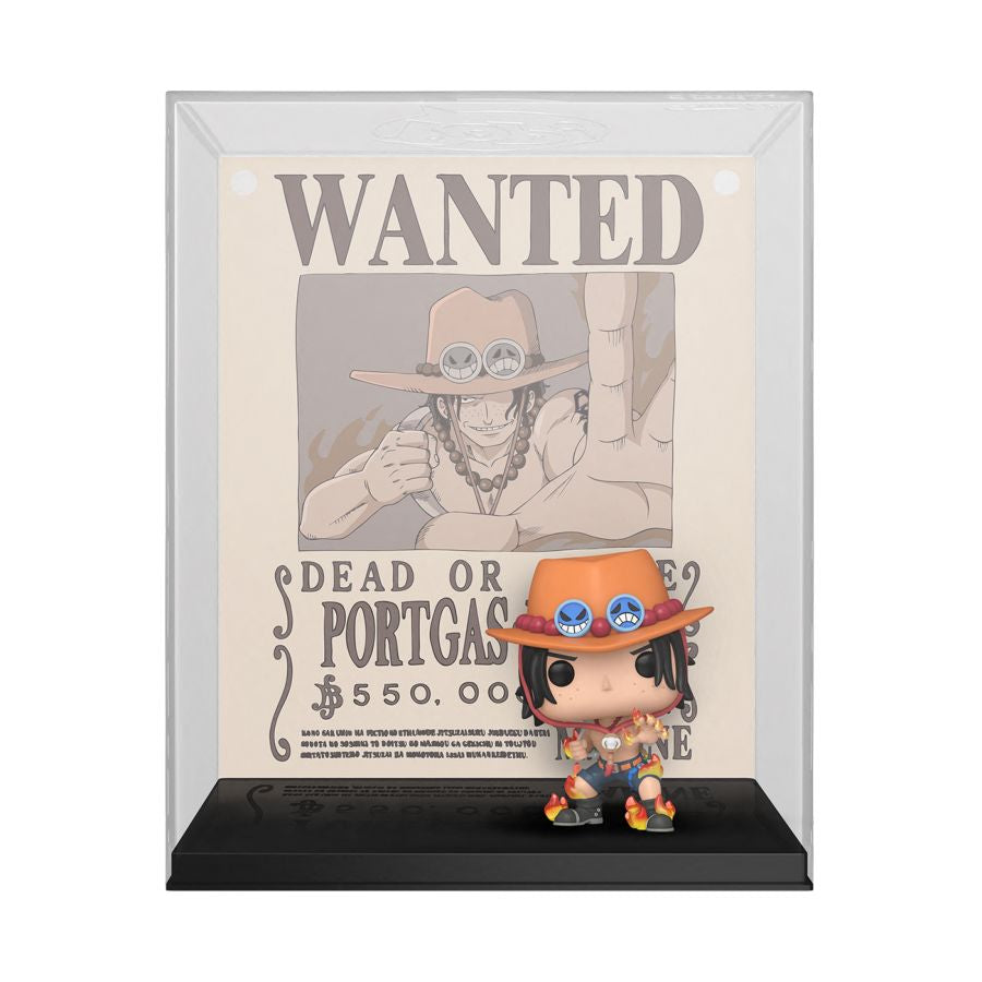 One Piece - Portgas D Ace Wanted Pop! Cover [RS]