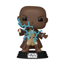Star Wars: Revenge of the Sith - Mace Windu Electricity US Exclusive Glow Pop! Vinyl [RS]