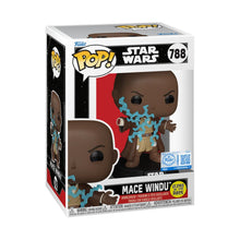 Star Wars: Revenge of the Sith - Mace Windu Electricity US Exclusive Glow Pop! Vinyl [RS]
