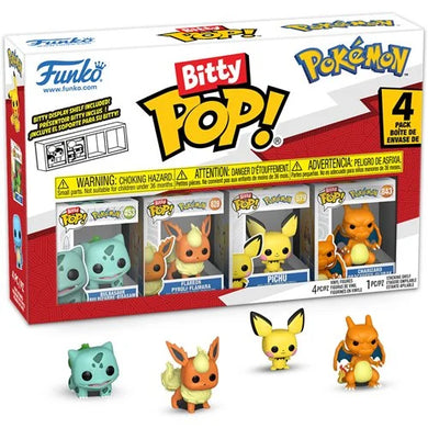 Pokemon Bulbasaur Funko Bitty Pop! Mini-Figure 4-Pack