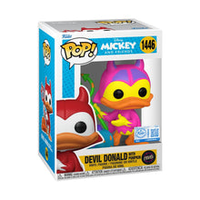 Disney - Devil Donald with Pumpkin US Exclusive Pop! Vinyl [RS] Chase Case