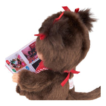 Monchhichi - Girl Reading Plush