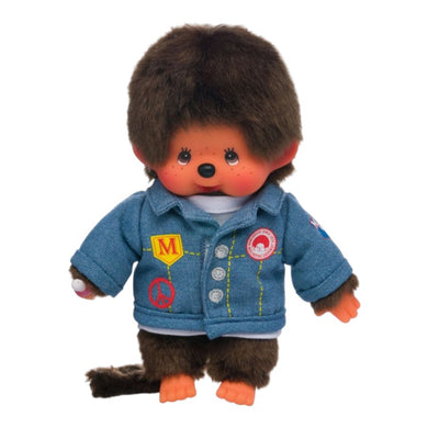 Monchhichi - Boy in Jean's & Jacket Plush