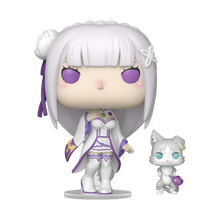 Re:Zero - Starting Life in Another World - Emilia & Puck Pop! Vinyl