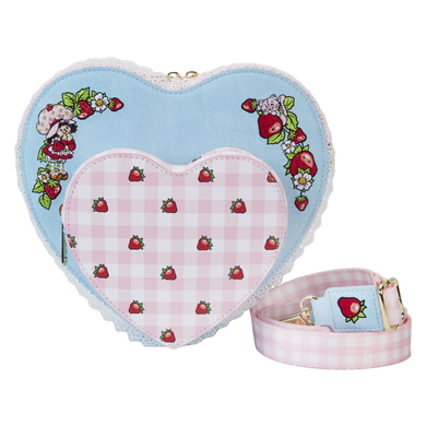 Strawberry Shortcake - Denim Heart Crossbody