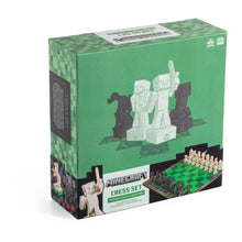 Minecraft - Overworld Heroes vs. Hostile Mobs Chess Set