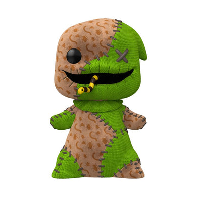The Nightmare Before Christmas - Oogie Boogie Patchwork US Exclusive Flocked Pop! Vinyl [RS]