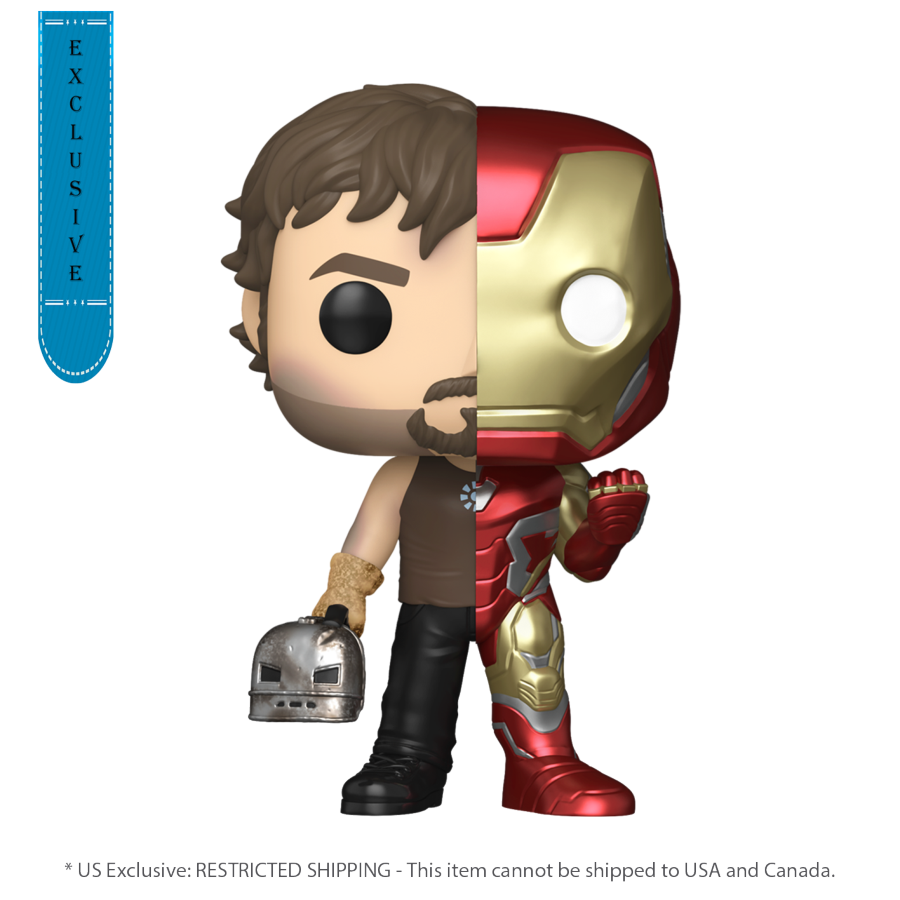 Marvel: Split - Tony Stark/Iron Man Pop! RS