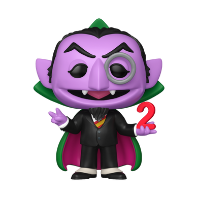 Sesame Street - The Count Pop! Vinyl