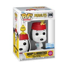 Peanuts - Snoopy with Woodstock Flocked Pop! Vinyl [RS]
