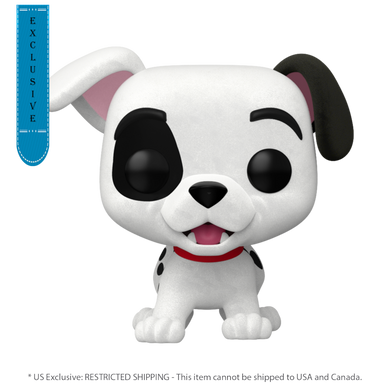101 Dalmatians (1961) - Patch US Exclusive Flocked Pop! Vinyl [RS]