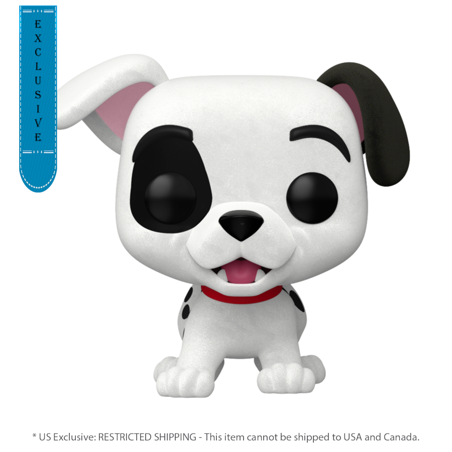 101 Dalmatians (1961) - Patch US Exclusive Flocked Pop! Vinyl [RS]