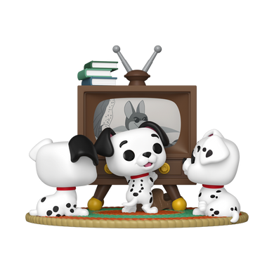 101 Dalmatians (1961) - Rolly, Patch & Lucky with TV Pop! Moment