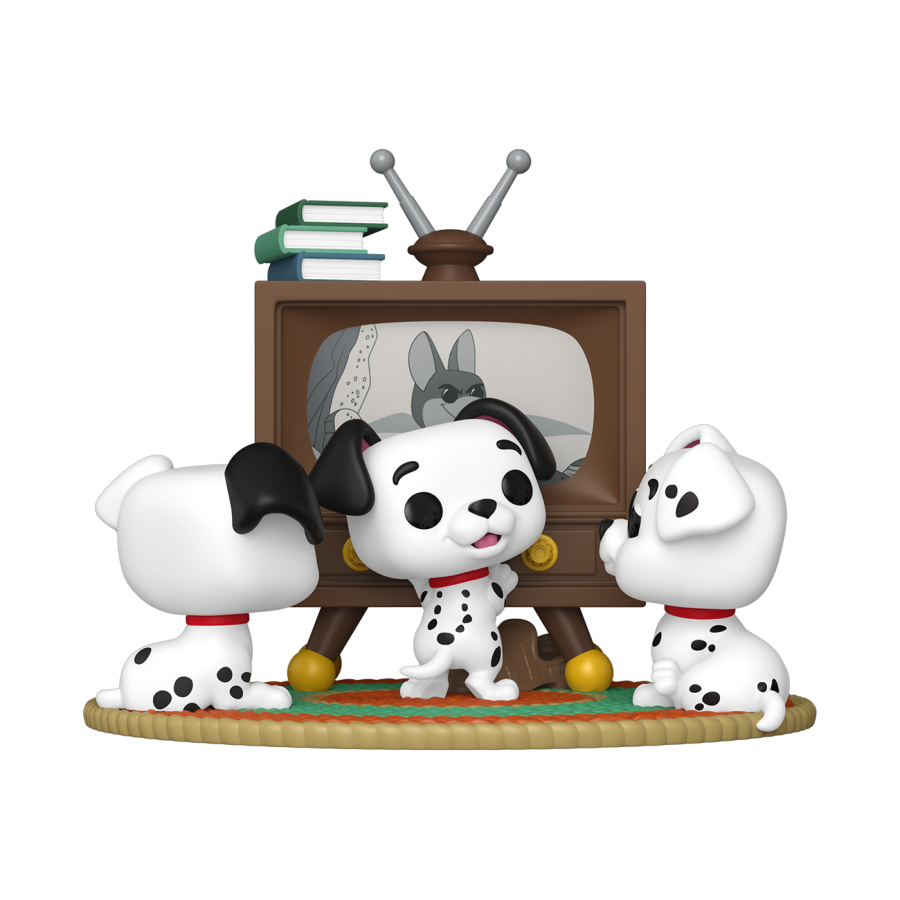 101 Dalmatians (1961) - Rolly, Patch & Lucky with TV Pop! Moment