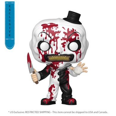 Terrifier - Art the Clown (Bloody) US Exclusive Pop! Vinyl [RS]