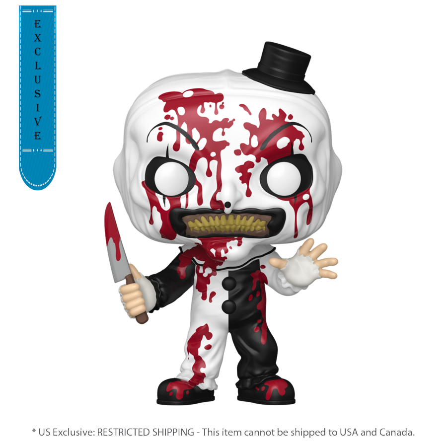 Terrifier - Art the Clown (Bloody) US Exclusive Pop! Vinyl [RS]