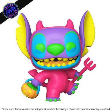 Lilo & Stitch - Stitch as Devil US Exclusive Pop! Vinyl [RS] Chase Case