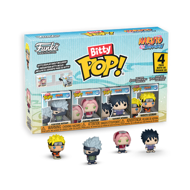 Naruto Team 7 Bitty Pop! 4-Pack