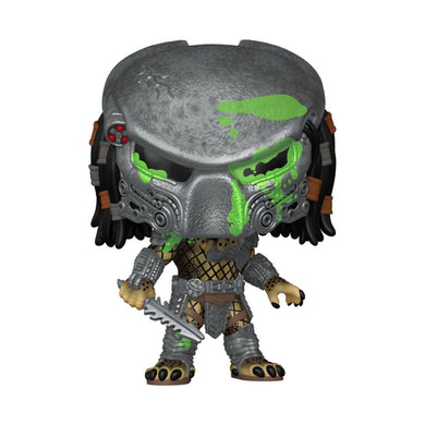 Alien Vs Predator: Requiem - Bull Predator (Battle Damaged) US Exclusive Glow Pop! Vinyl [RS]