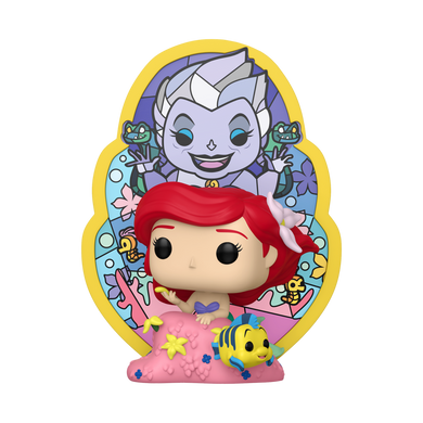 The Little Mermaid (1989) - Ariel (Stained Glass) Pop! Deluxe