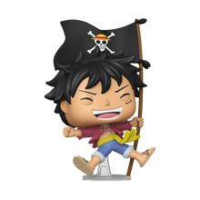One Piece - Luffy D. Luffy (with Flag) US Exclusive Pop! Vinyl [RS]