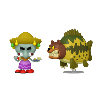 Spongebob - Squidward & Sea Bear Pop! Vinyl 2 Pack
